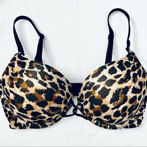 Victoria's Secret Miraculous Plunge Super Push-up Bra 34C